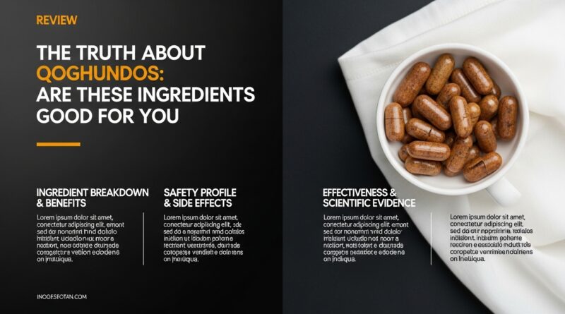 is ingredients in qoghundos good